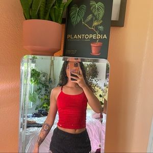 Vintage red Nike tank top size s/m